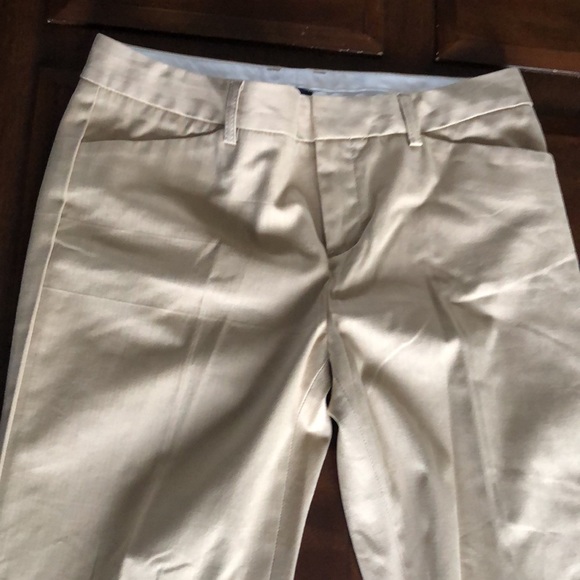 Women’s size 6R gap stretch tan slacks - Picture 9 of 13